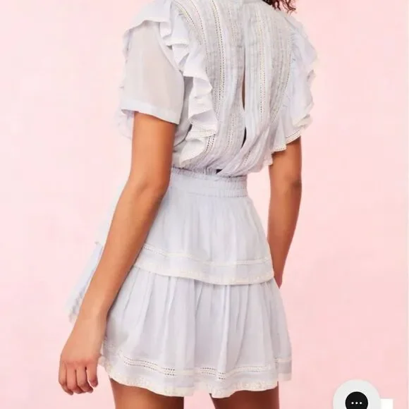 Love shack fancy Natasha dress riviera #20 - Picture 15 of 16